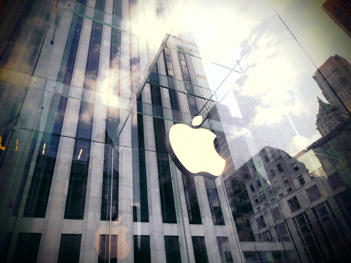 Brand identity on glass facade